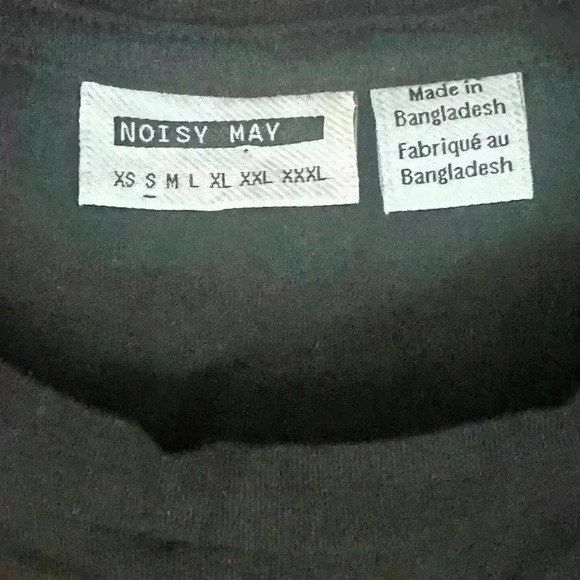 Noisy May City Black T-Shirt. Size S ♥️ - Picture 4 of 4
